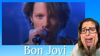 LucieV Reacts for the first time to Bon Jovi - Bed Of Roses (Official Music Video)