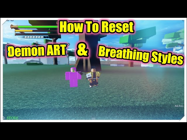 How to reset breathing style in demon fall on console｜TikTok Search