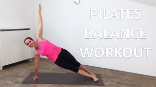 10 Minute Pilates Balance Workout – Increase Core Strength & Balance screenshot 2