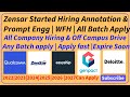 OffCampus Drive Easyship, Genpact, Zensar, Kavana, Deloitte | 2022, 2023, 2024, 2025, 2026 Batch