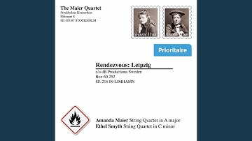 String Quartet in C Minor: IV. Allegro