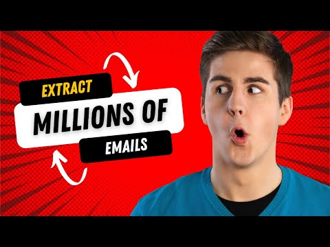 World's First Video on How to Extract Millions of #Emails from #SocialMedia!