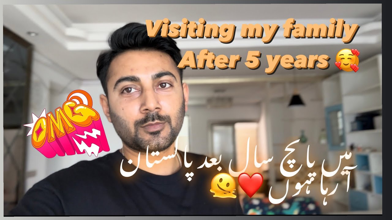 I am coming home after 5 years I'm and very emotional and Happy ...