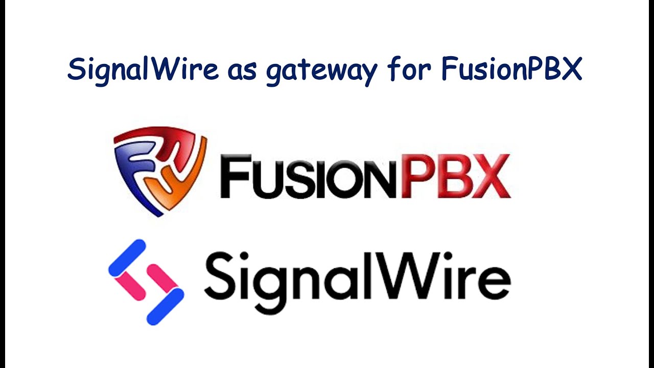 SignalWire as gateway for FusionPBX [How to add Gateway in FusionPBX