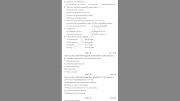 11th Std Botany | Public Exam Centum Plan | June Monthly Question Paper - 2023 |Chapter - 1 |