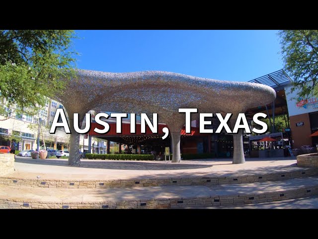 The Domain  Austin TX 4K Walking Video 