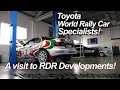 Toyota wrc specialists  a visit to rdr  nicky grist and his celica gra rally car blendline