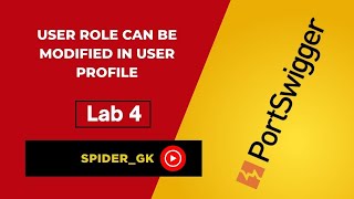 Portswigger | Access Control | User role can be modified in user profile | Lab-4