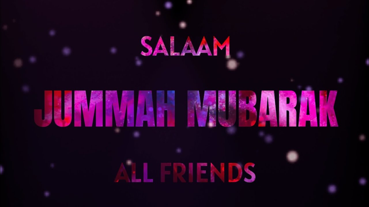 Islamic New Jummah Mubarak Video | New Jumma Mubarak Gif |Jumma ...