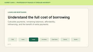 Finance Lab Calculator Demonstration — Nusret Cakici