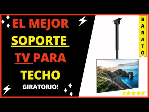 Video: Soportes De Techo Para Televisores (28 Fotos): Soportes De Techo Giratorios Y Retráctiles. ¿Cómo Colgar Un Televisor En Un Soporte?