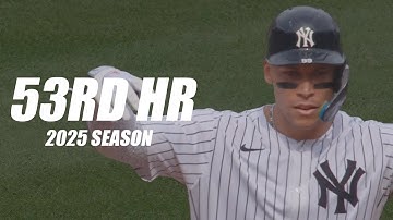 Aaron Judge Goes 2 for 4 with 53rd Home Run of the Season vs Orioles!