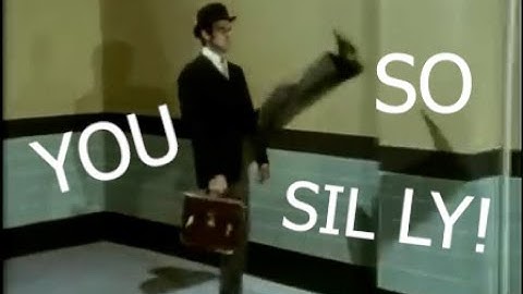 Monty Python s Ministry of Silly Walks (Full Sketch) #montypython #thames #bbc #johncleese
