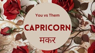 Capricorn | मकर 💖 You vs them ✨Current feelings of your person 🦋 Sun / Moon / rising