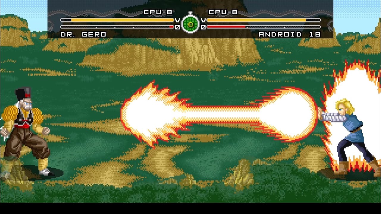 Dr. Gero vs Android 18 {Dragon Ball Z IKEMEN Butouden} - YouTube
