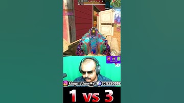 1 vs 3 #codmshorts #callofdutymobile #codmbr #codmmalayalam #codmkerala