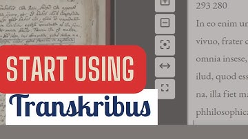 How to transcribe with Transkribus for digital scholarly editing (by Sarah Lang)