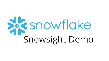 Snowflake Snowsight Demo