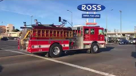 Lafd engine 46 responding code 3