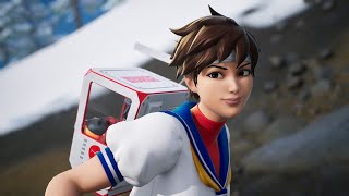 Sakura Fortnite Ch6Ms1 Showcase Gameplay