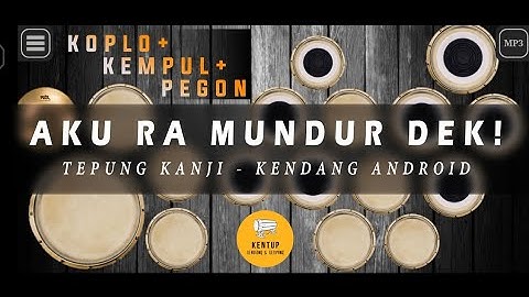 Tepung Kanji - Syahiba Saufa ft. James AP (Cover Kendang Android by Kendang Kentup)