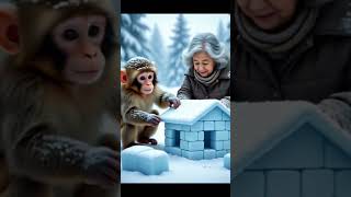 Dadi and monkey ki story in hindi#aman story.studio#subcribe