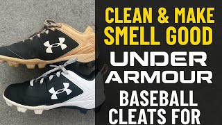 How to Clean & Deodorize Under Armour Youth Baseball Cleats | Quick & Easy Method!