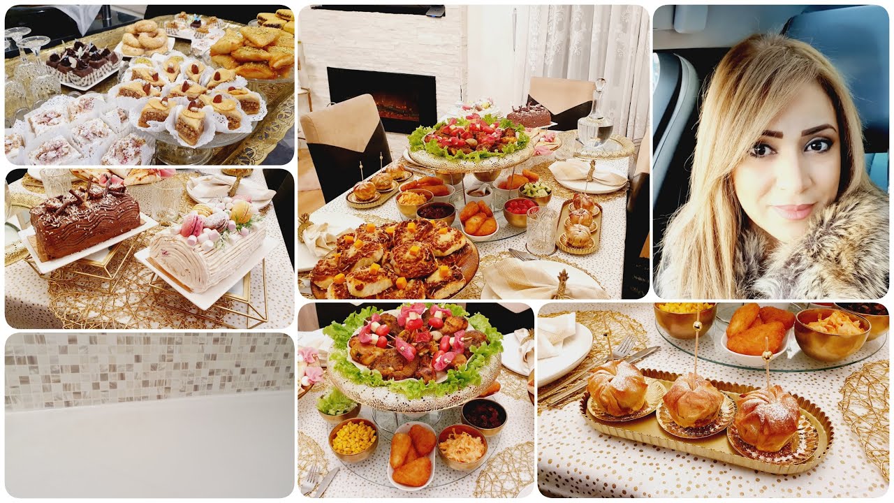 روتين يستقبل سنة جديدة #2021 كيف جددت من أرضية الحمام باش يبان جديد عرضة عند حبيبتي، عشاء راس العام