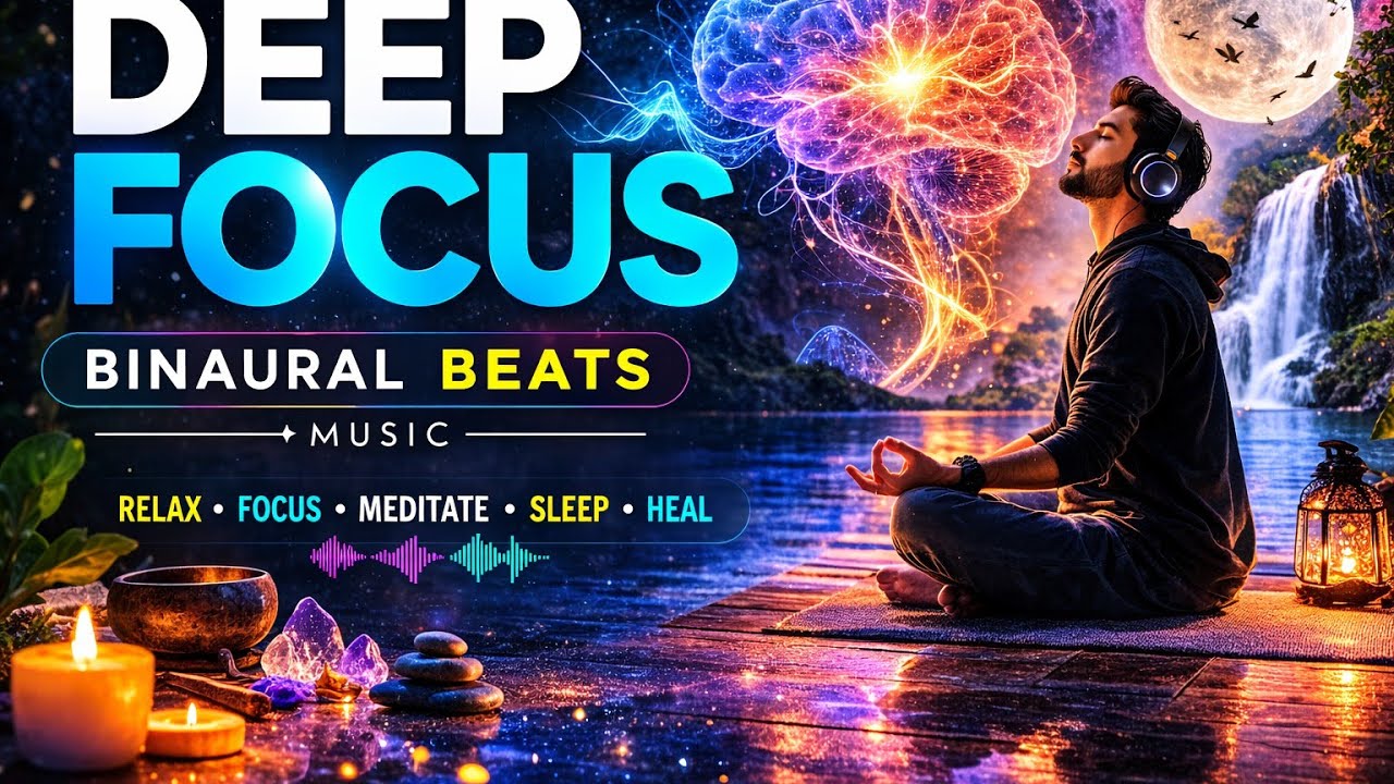 Deep Focus Binaural Beats I Study Music for Concentration - YouTube