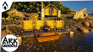 Island Fishing Lodge : Ep2 : Geeks Patron Servers  : ARK Gameplay