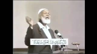 Jesus (PBUH) is the Word of God. What does it really mean? - Ahmed Deedat