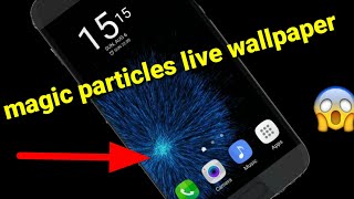 Magic particles live wallpaper on Android phone screenshot 5