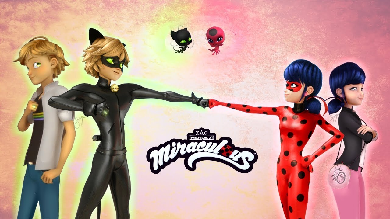 Miraculous LadyBug Speededit: LadyBug & Chat Noir [Adrien & Marinette]