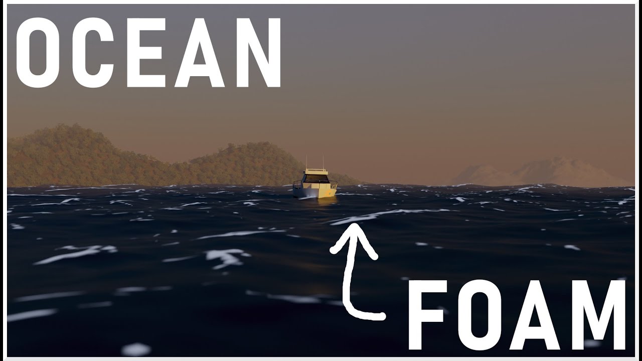 【Blender】OCEAN FOAM YouTube