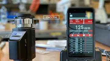 e-dynatest portable Rockwell hardness tester