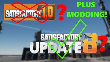 How to Manually Install Mods to Satisfactory AND ROLLBACK TO UPDATE 8 (1.0 UPDATE)