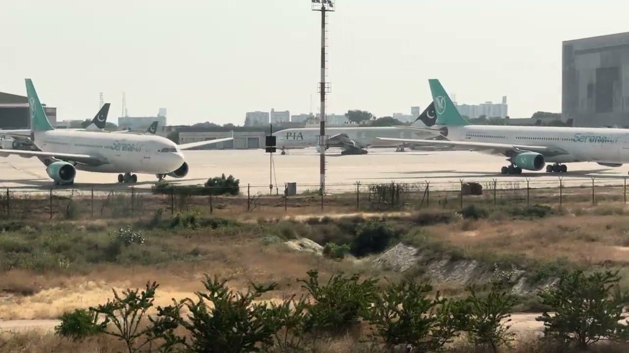 Heading back recently from Karachi..