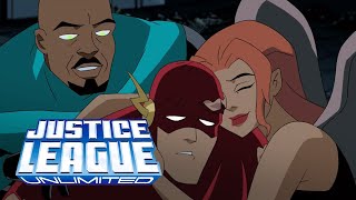 La Liga de la Justicia rescata a Flash de la Speed Force | Justice League Unlimited