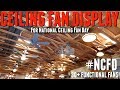 Ceiling fan display  more fans added  ncfd 2018