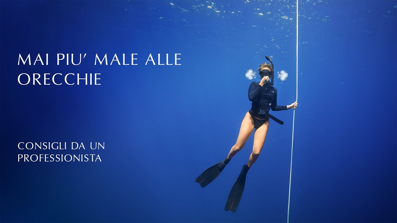 Mai più MALE alle ORECCHIE sott’acqua! Come Compensare
