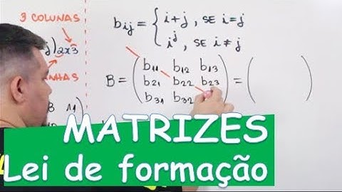 🔴 MATRICES: Formation Law (with examples)