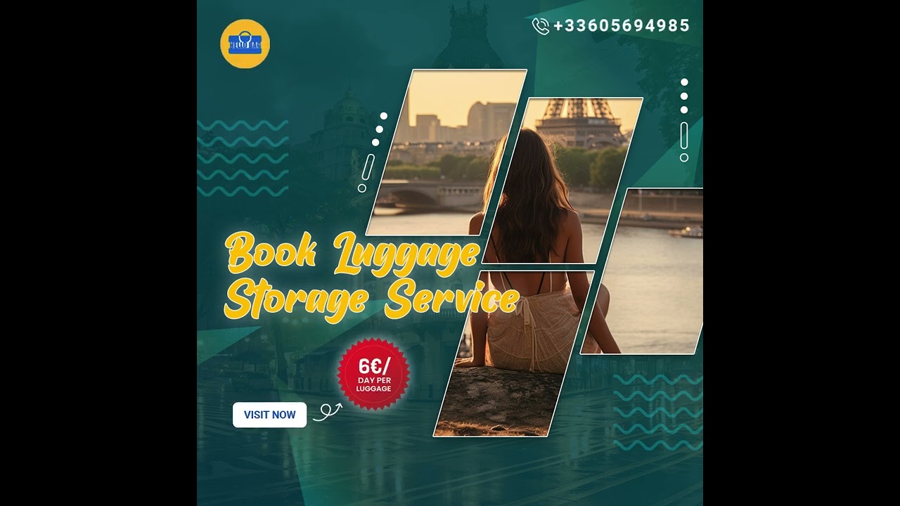 Traveling to Paris and need a safe spot to stash your bags? 