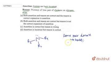 (a) If both assertion and reason are true and the reason is the correct explanation of the asser...