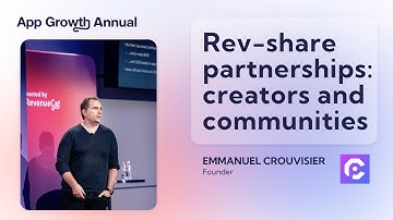 Rev-share partnerships — how to grow with creators and communities | App Growth Annual 2025