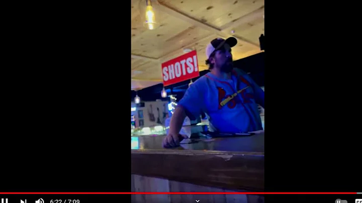 LOTO Lounge video, Josh Weitkamp (Fake Bartender) admits to being drunk during incident