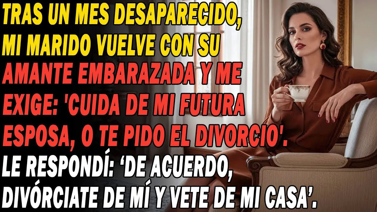 Mi Marido Me Exigió Cuidar De Su Amante Embarazada🤰Para No Divorciarse. Le Respondí：😏‘De Acuerdo...'