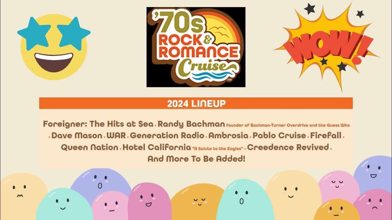 70s Rock and Romance Cruise 2024 Is This My Next Music Cruise Booking