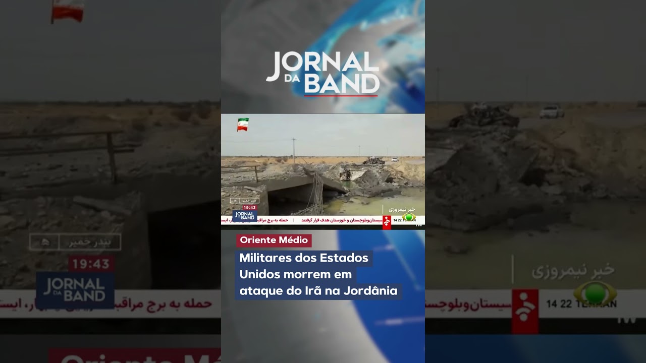 Ataque do Irã a base dos EUA deixa mortos na Jordânia