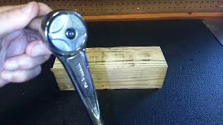 Williams 3/8 round head ratchet,made in USA, old work horse!!