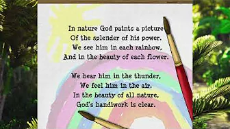 Nature's Beauty Show's God's Handiwork - God's Handiwork (Episode 7) - Color Me Reading Short